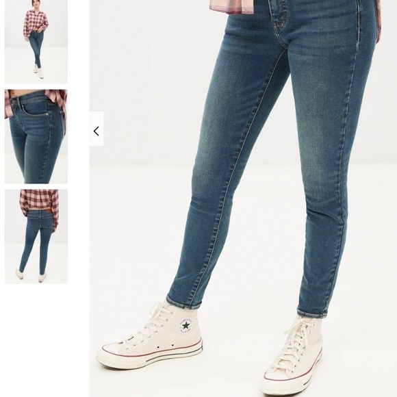 Lucky Brand Women’s Denim Jeans Ava Skinny Dark wash Size 31 - Picture 2 of 16